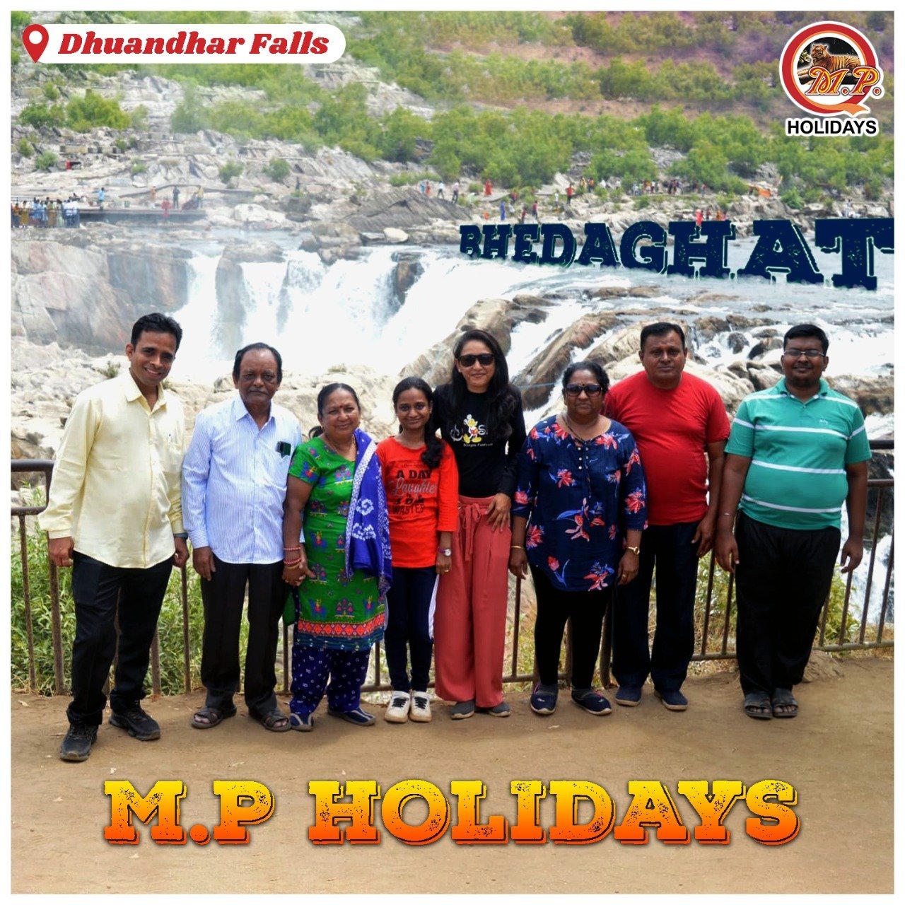 Happy travellers